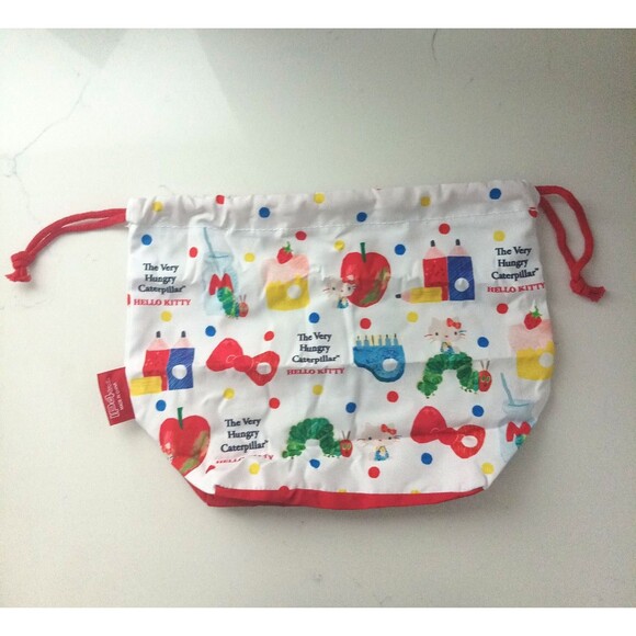 hello kitty and the very hungry caterpillar drawstring pouch - Picture 4 of 10